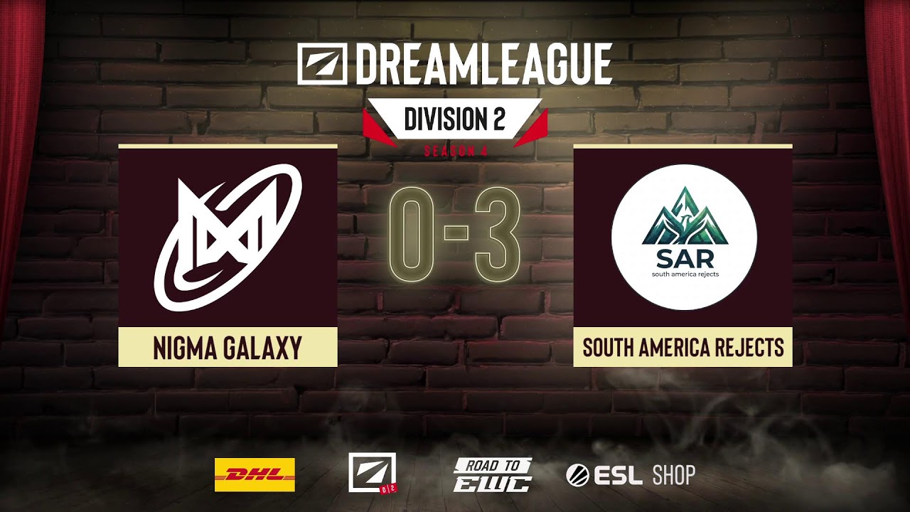 LIVE: Nigma Galaxy vs South America Rejects - GRAND FINAL - DreamLeague Division 2 Season 4
