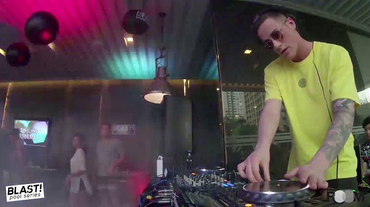 Simone Liberali @ Blast Pool Series #0030 - 2 Years Anniversary, Doubletree Hillton Bangkok