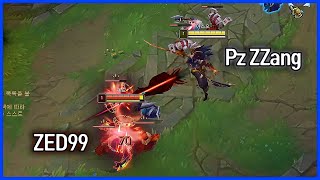 프제짱 야스오 vs ZED99 제드