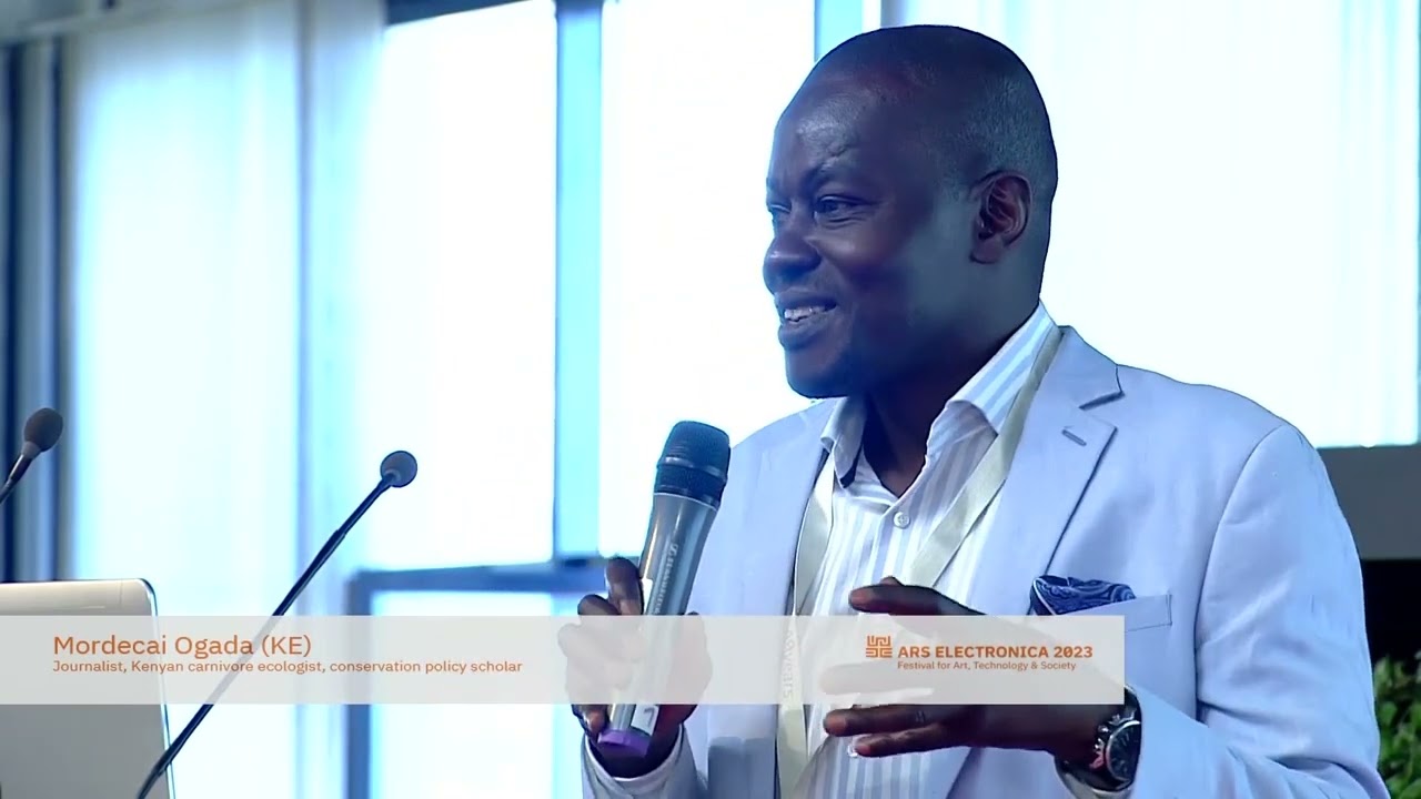 Dr. Mordecai Ogada @ARS Electronica 2023