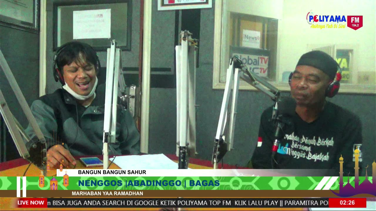 BANGUN BANGUN SAHUR ON AIR RADIO POLIYAMA