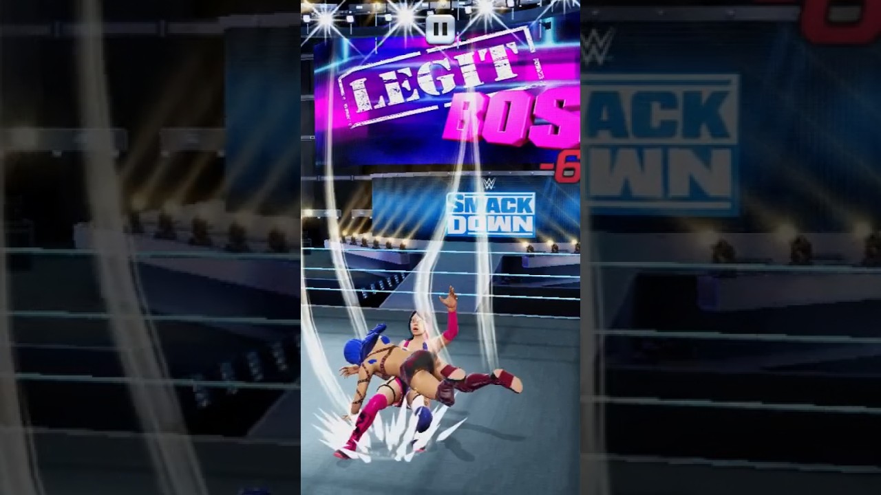 Sasha Banks VS Asuka 😮 WWE fight 