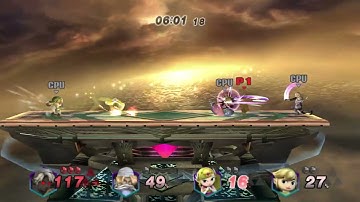 Project M Ex: Remix - Young Link vs Sheik vs Toon Zelda vs Toon Link