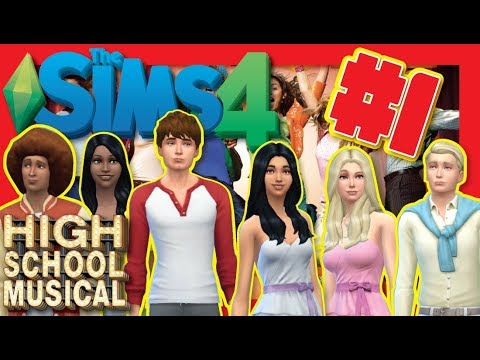 Sims 4 | High School Musical Challenge | Create A Sim | PC ...