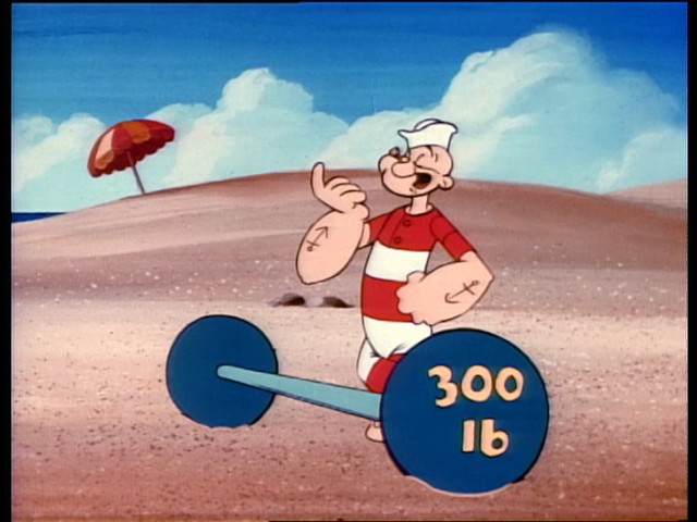 All New Popeye: A Day at Muscle Beach class=
