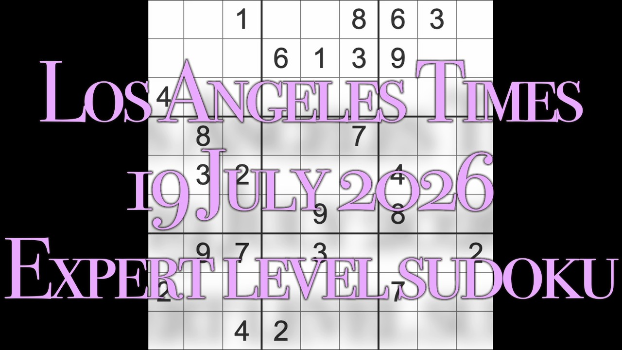 Expert Sudoku Solving Techniques