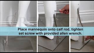 Greneker - Assembly Instructions Female Mannequin One Piece Body Greneker - Assembly Instructions Female Mannequin One Piece Body