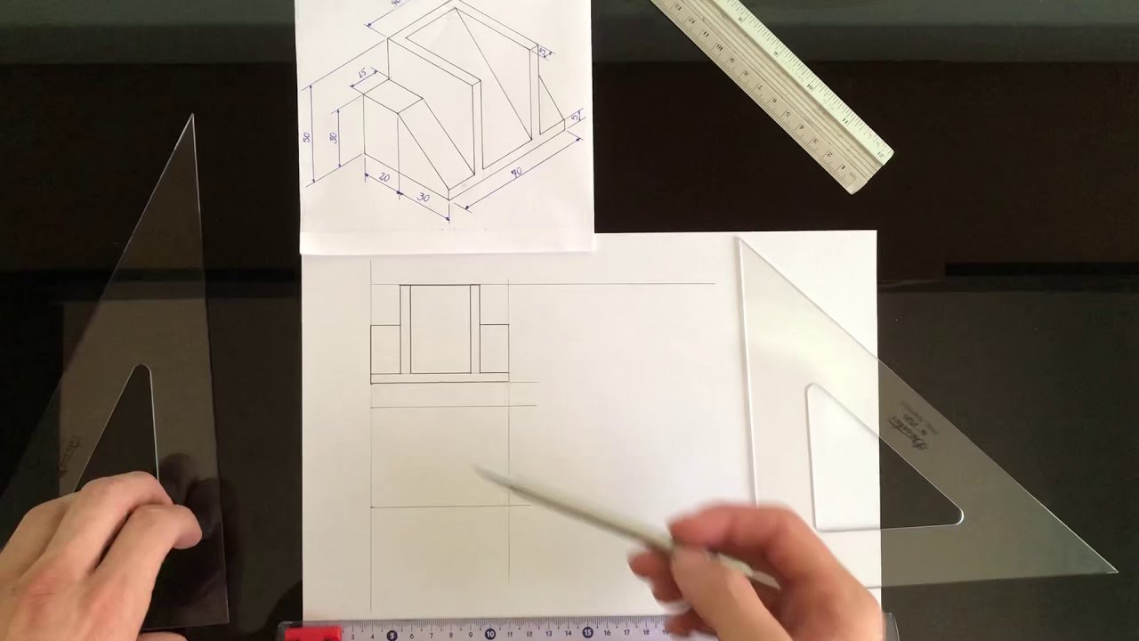Desenho Técnico: Vistas ortográficas (Aula 03)