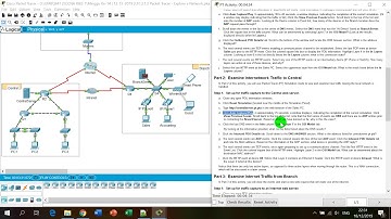 10.3.1.2 Packet Tracer – Explore a Network
