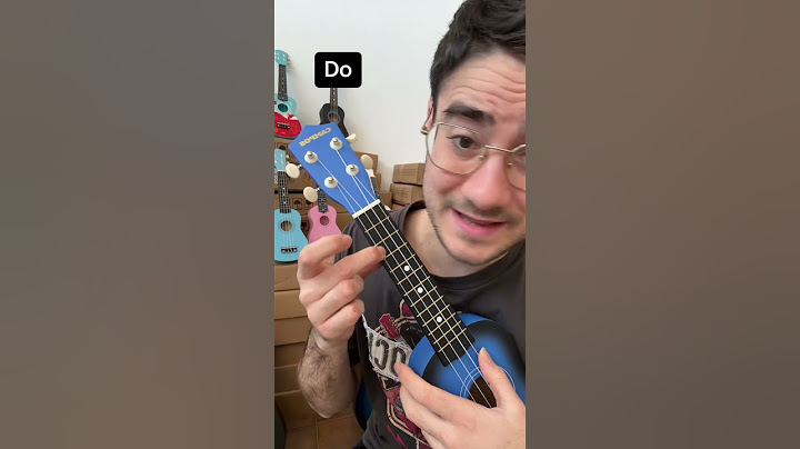 Cómo tocar la canción más famosa con el Ukelele sin saber tocarlo😍