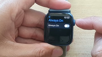 Apple Watch 7: How to Enable/Disable Display Always ON