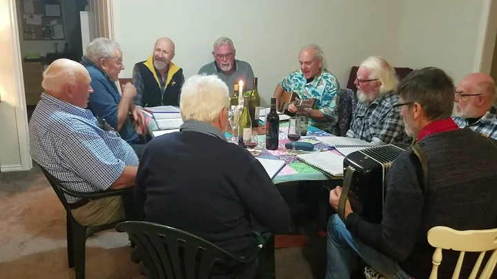 Enjoying a sociable practice session.