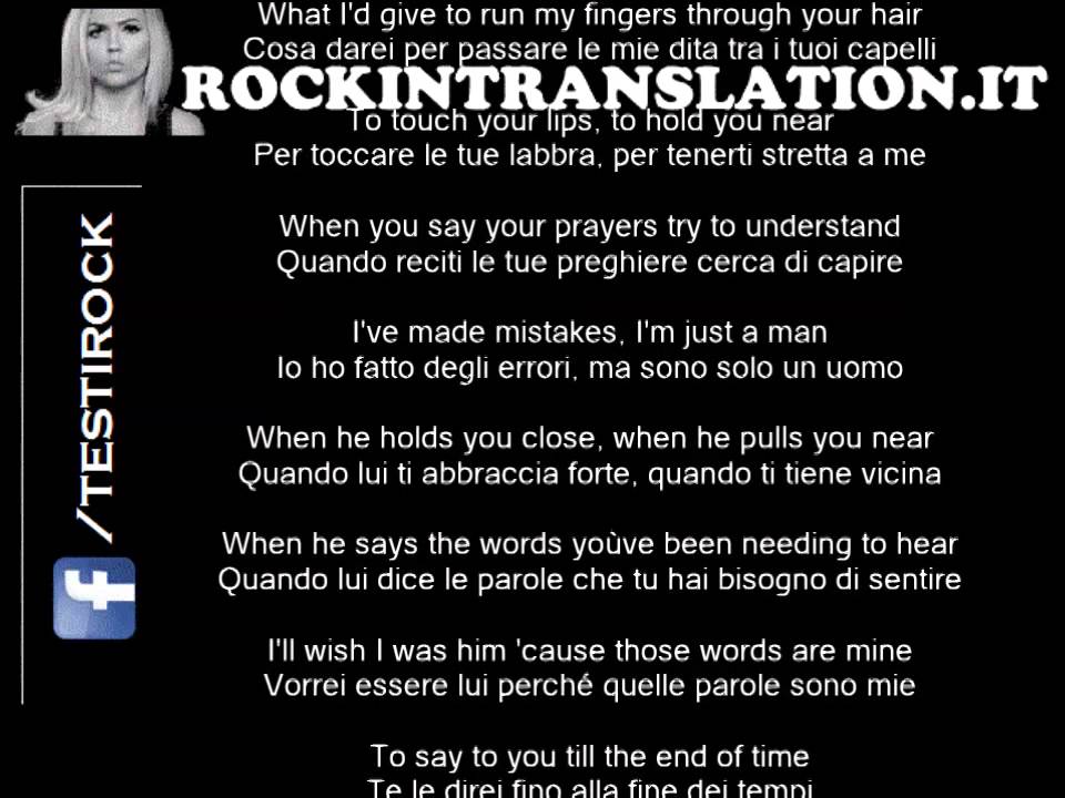 Bon Jovi Always con testo traduzione in Italiano YouTube Bon Jovi Always con testo traduzione in Italiano YouTube
