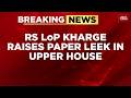 Mallikarjun Kharge Raises NEET Paper Leak Issue In Rajya Sabha, Slams Govt Over Lathicharge