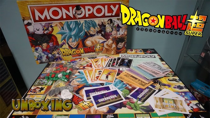 Dragonball Z Monopoly Unboxing and Review 