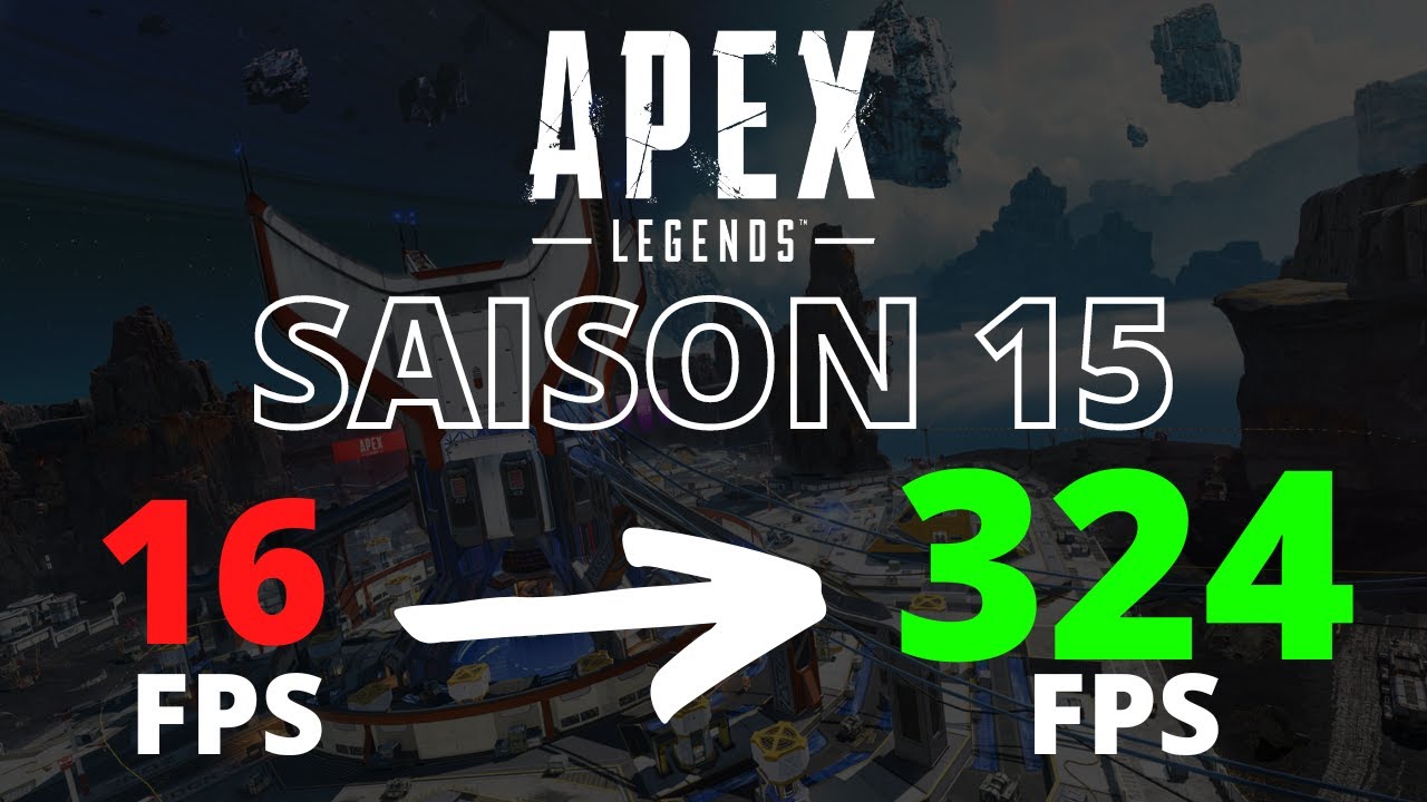 COMMENT AVOIR PLUS DE FPS SUR APEX LEGENDS SAISON 15 PC ! [WINDOWS 10/