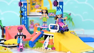 Heartlake City Skate Park 🛹 Lego Friends build & review screenshot 5