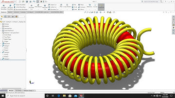 Solidworks Beginners Tutorial- COIL DESIGN. Solidworks Tutorials For Beginners , Solidworks Tutorial