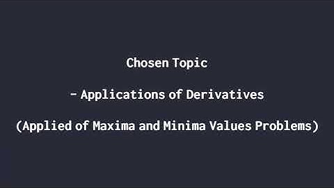 UiTM K2 Group Assignment - Video Presentation Calculus 1 (MAT183) CS110 2C (Group E)