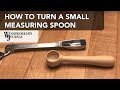 How to Turn a Small Measuring Spoon | Two Axis Woodturning How to Turn a Small Measuring Spoon | Two Axis Woodturning
