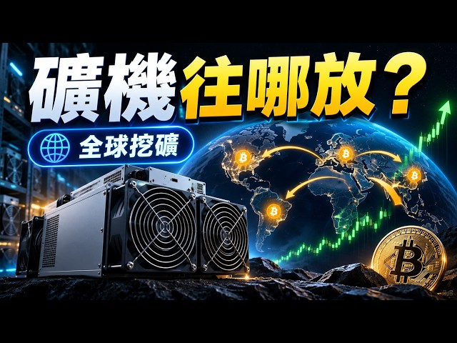 幣價回暖，礦機該往哪裡放？全球 BTC 挖礦現況