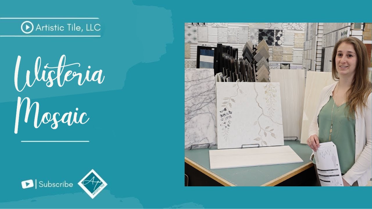 Wisteria Mosaic at Artistic Tile LLC