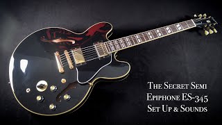 On the Bench: The Secret Semi - Epiphone ES-345 Inspired by Gibson set up and sounds