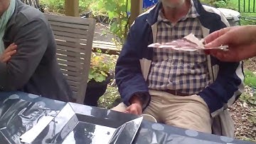 monoprint workshop in de Pluktuin 1 juli 2017