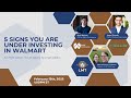 Webinar 5 Signs You're Underinvesting in Walmart: An IYKYK Series for Sellers by Smart Sellers