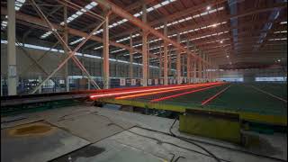 Fully Automatic 120x10m Walking Beam Cooling Beds