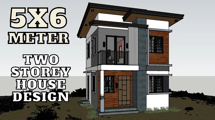 5x6 Meters  /  2 STOREY HOUSE DESIGN