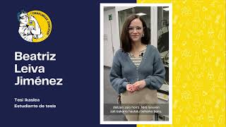 Beatriz Leiva Jiménez - Tesi ikaslea / Estudiante de tesis