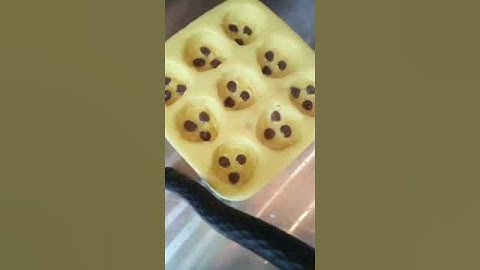 Cookies or soap. Making and pouring cookies soap