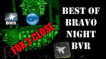 Falcon BMS 4.36 - F-16C #BCourse - Intense F-16C vs Surprises | Best of BVR 1