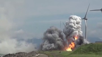 Japanese rocket explodes during engine test