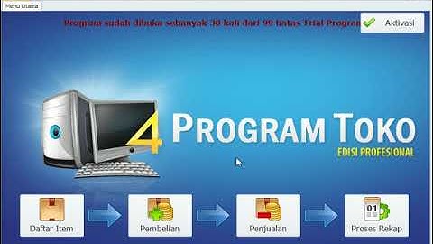 Cara Membuat database baru di program ipos