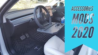 Tesla Model 3 BEST ACCESSORIES + MODS 2020
