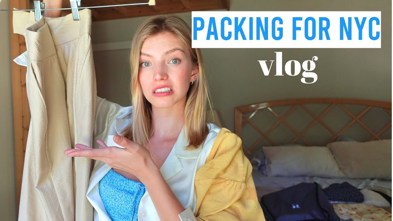 Packing For Nyc Vlog I Suck At Packing Youtube