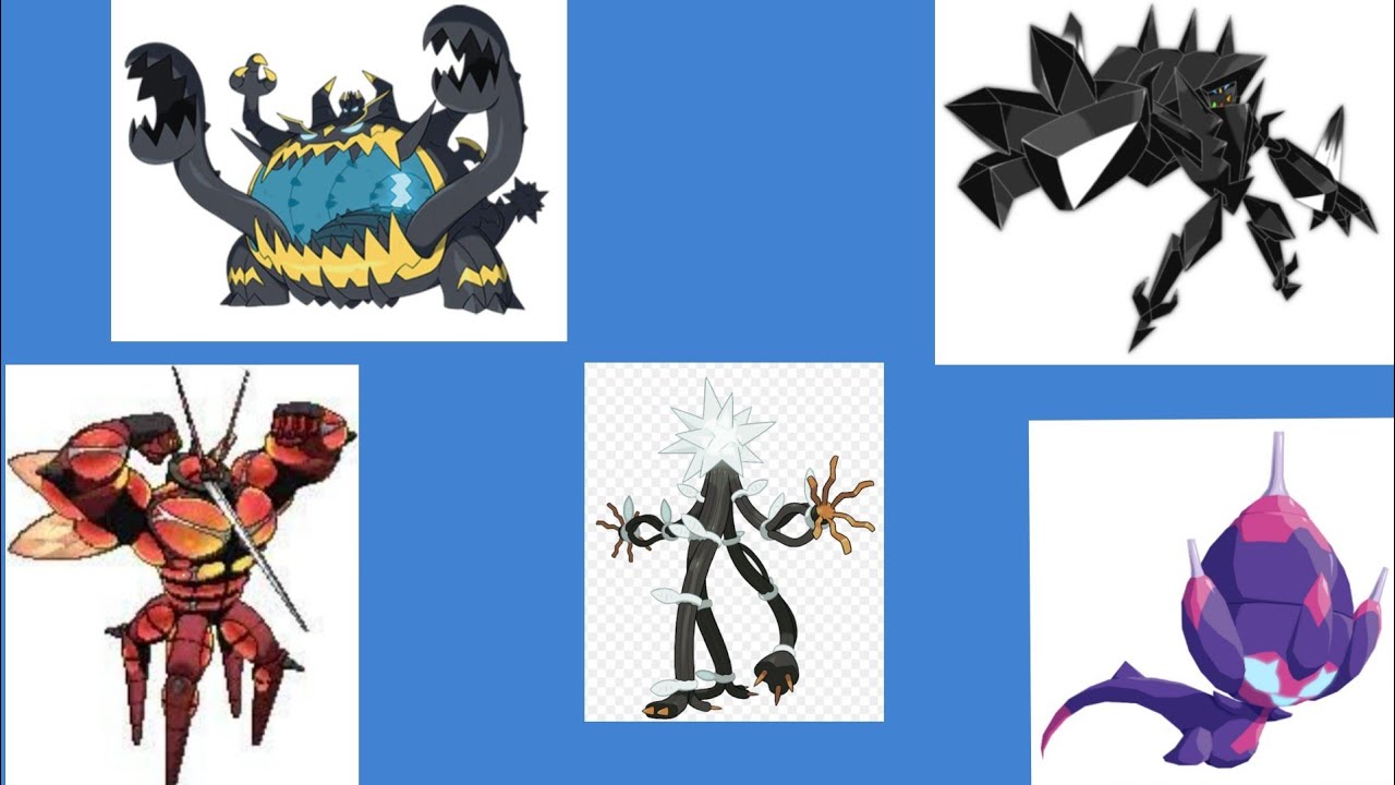 Tudo sobre as ultra beasts-local onde moram,nomes, status