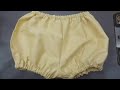 Baby underwear cutting and stitching/baby short tutorial