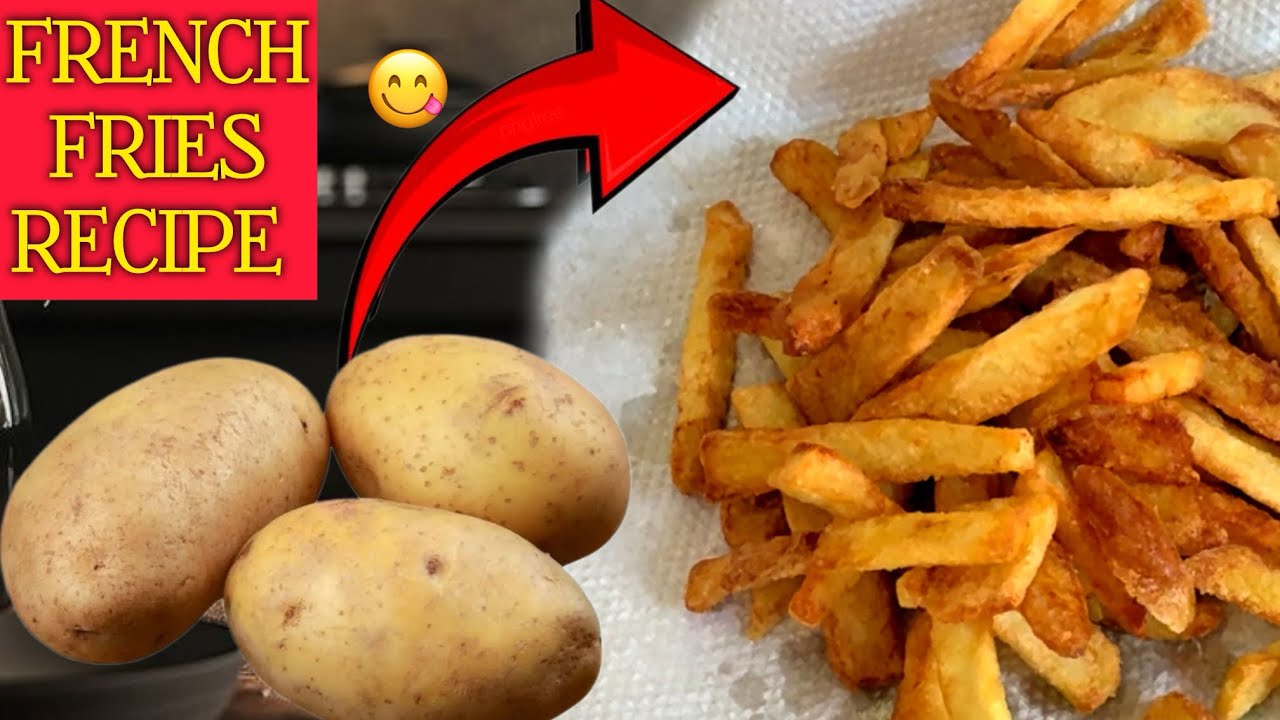 Homemade French Fries Recipe | Crispy in Every Bite 🍟 | easy potato snack | quick recipe | snacks 