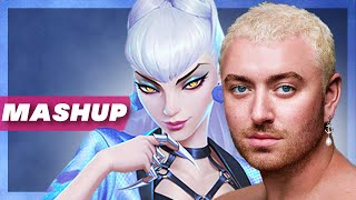 Unholy x More - K/DA x Sam Smith Ft. Kim Petras - Mashup Resimi