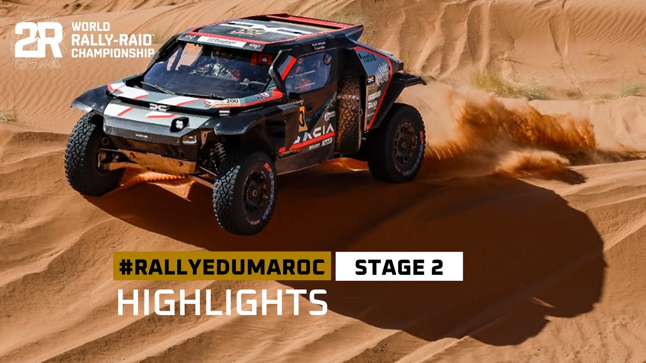 Highlights Stage 2 - Rallye du Maroc 2025 - #W2RC
