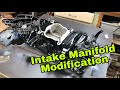 How To Increace the Plenum volume for Cheap Horsepower: Notching Intake Manifold Modification