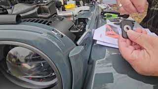 Unboxing and Installation of Red Rock Locking Hood Latch Kit #installation #jeep #redrock