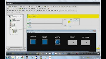 Fungsi counter (CNT)pada PLC omron cj2m