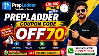 PrepLadder Coupon Code 2026 | OFF70 | Maximum Discount & Best Offer 2026