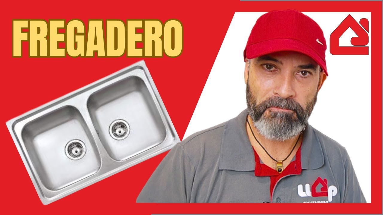 Cómo INSTALAR un FREGADERO de COCINA de Doble Seno💦 [Parte #1 El Fregadero]  