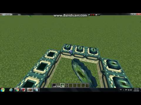 how to make a portal and a beacon - Minecraft