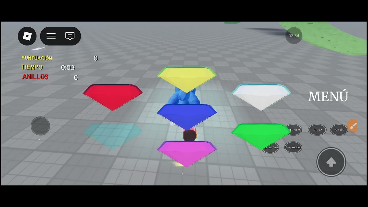 Ser super sonic en sonic 3 y knuckles 3D en roblox